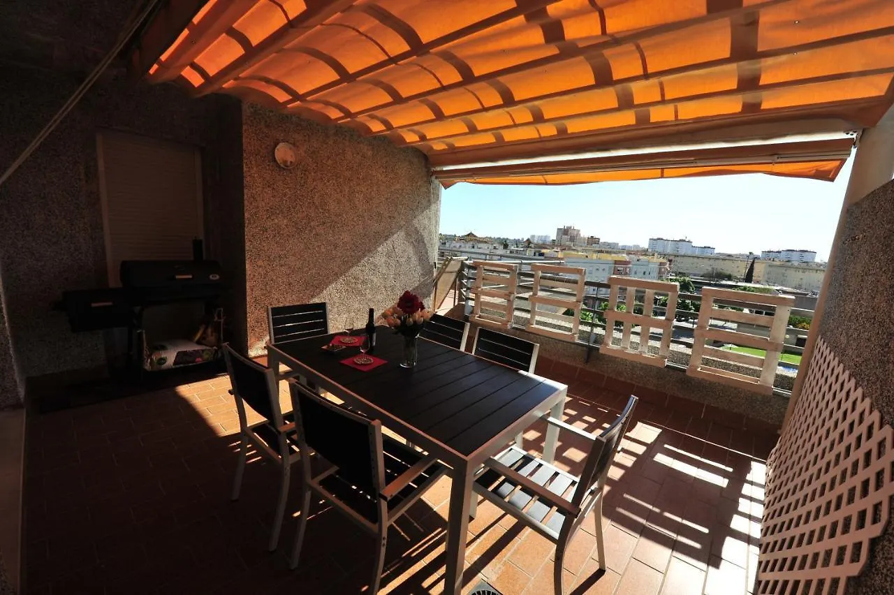 Appartement Atico Terrazas Vistas Piscinas Parking 2 Banos à Jerez de la Frontera